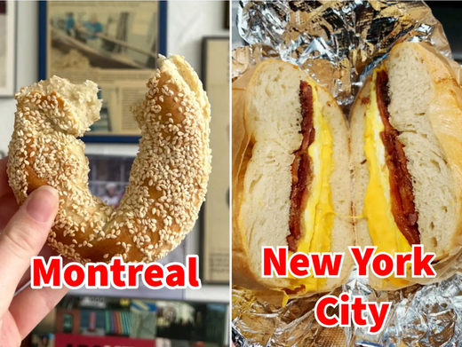 Sorry, New York City. The best bagels are north of the border